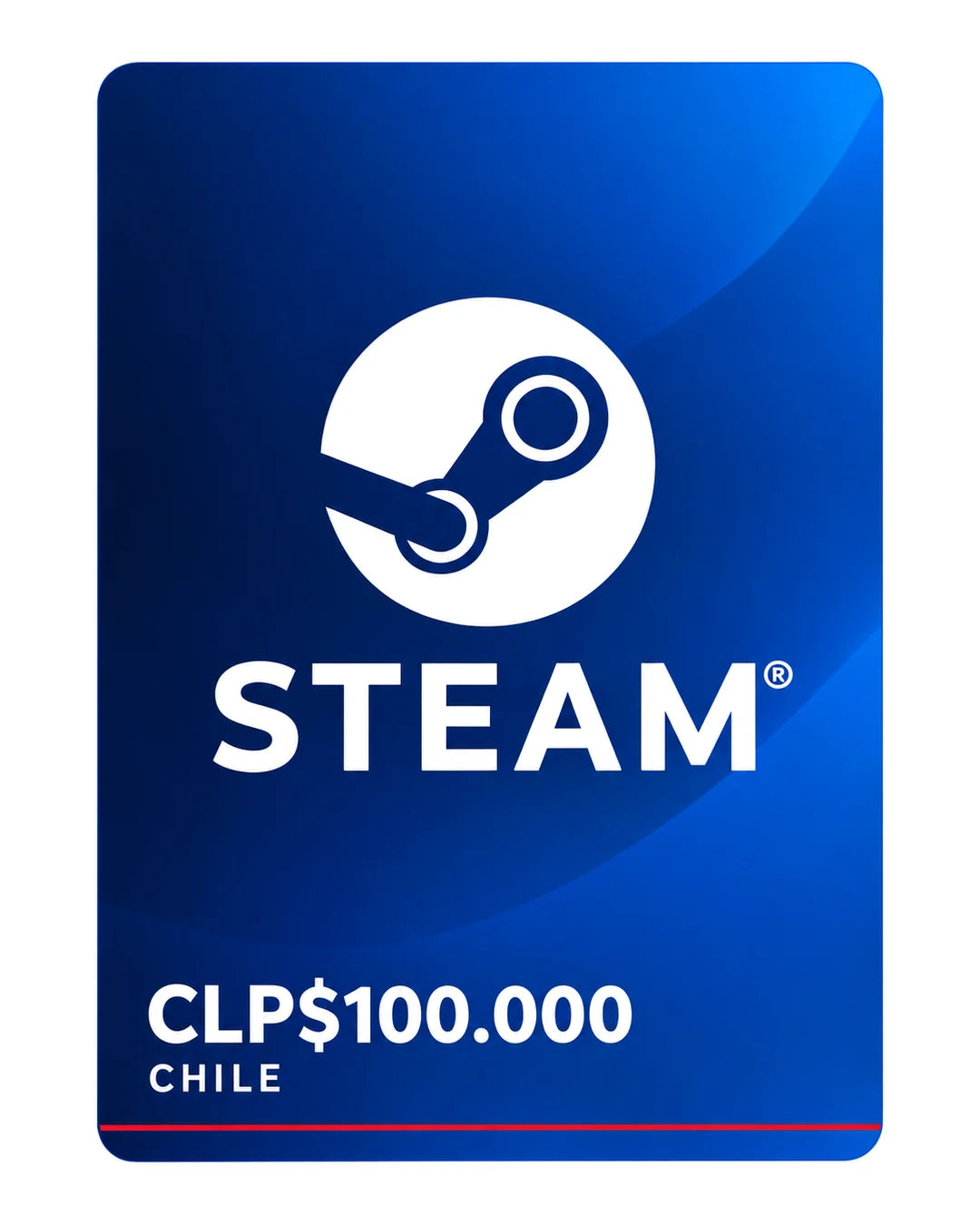 Gift card Steam CLP$100.000 (Chile), código digital en Virtual Games