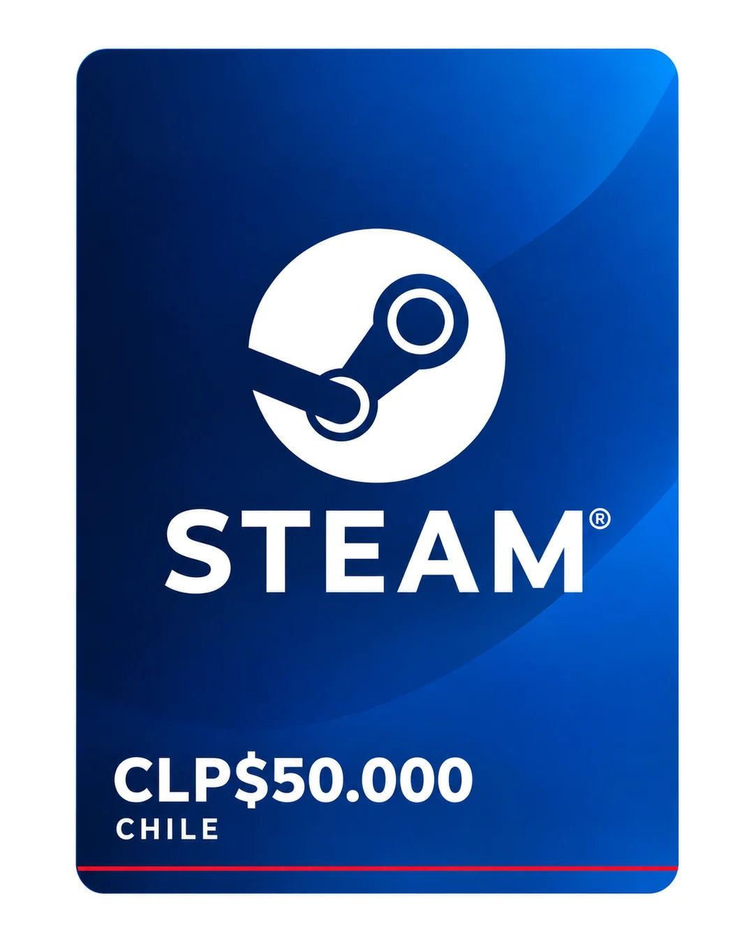 Gift card Steam CLP$50.000 (Chile), código digital en Virtual Games