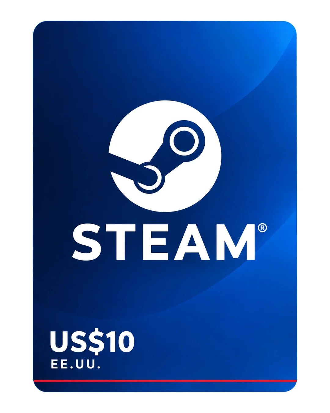 Gift card Steam US$10 (EE.UU.), código digital en Virtual Games