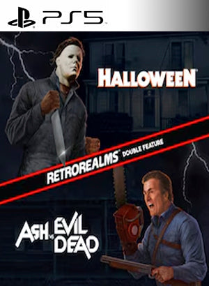 RetroRealms Double Feature Halloween and Ash vs Evil Dead | Cuenta PlayStation
