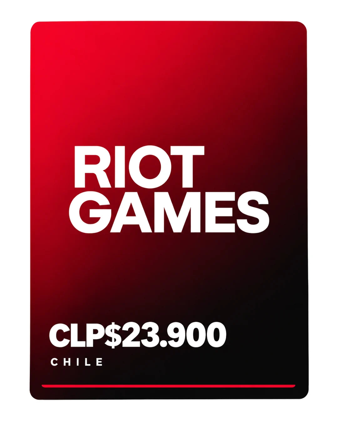 Riot Games CLP$23.900 (Chile), código digital en Virtual Games