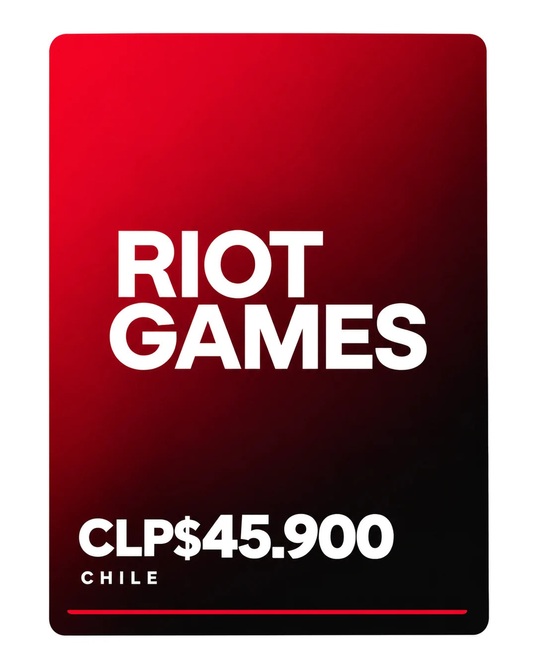 Riot Games CLP$45.900 (Chile), código digital en Virtual Games