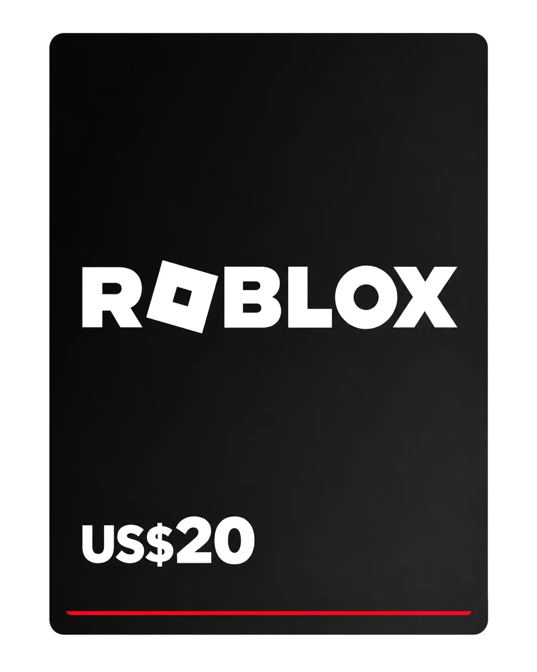 Roblox US$20, código digital en Virtual Games