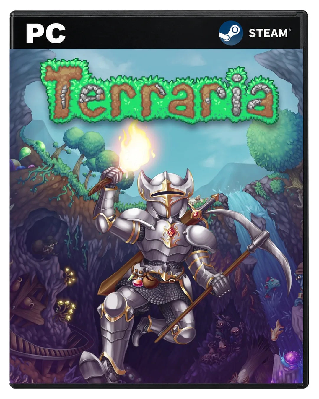 Terraria para PC con clave de Steam, juego digital en Virtual Games