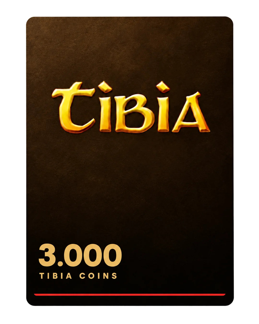 Tibia 3.000 Tibia Coins, código digital en Virtual Games