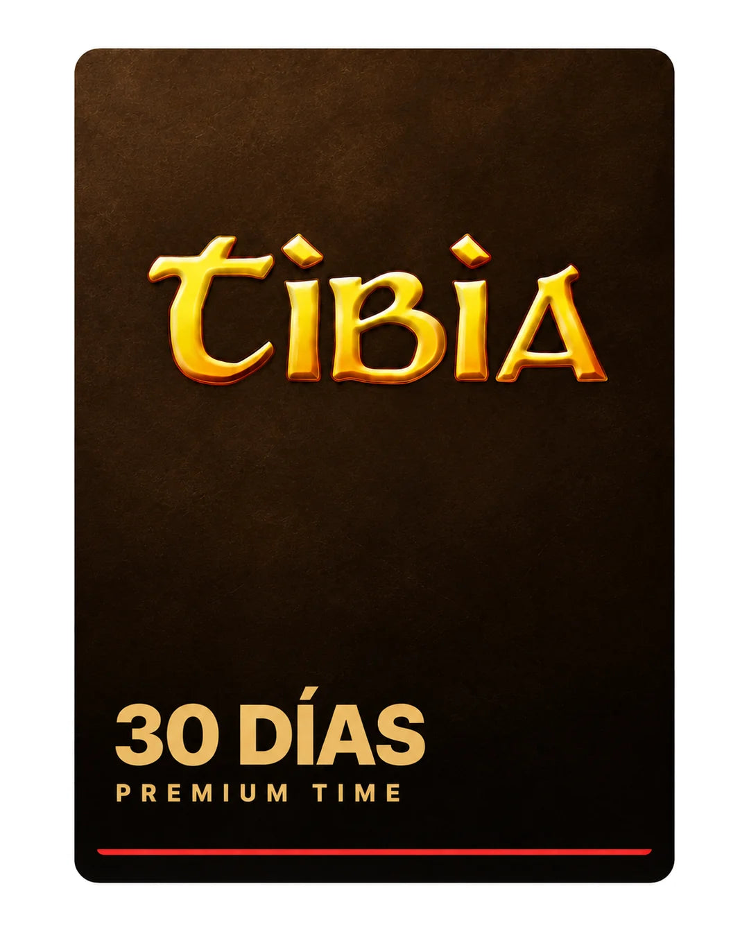 Tibia 30 días Premium Time, suscripción digital en Virtual Games