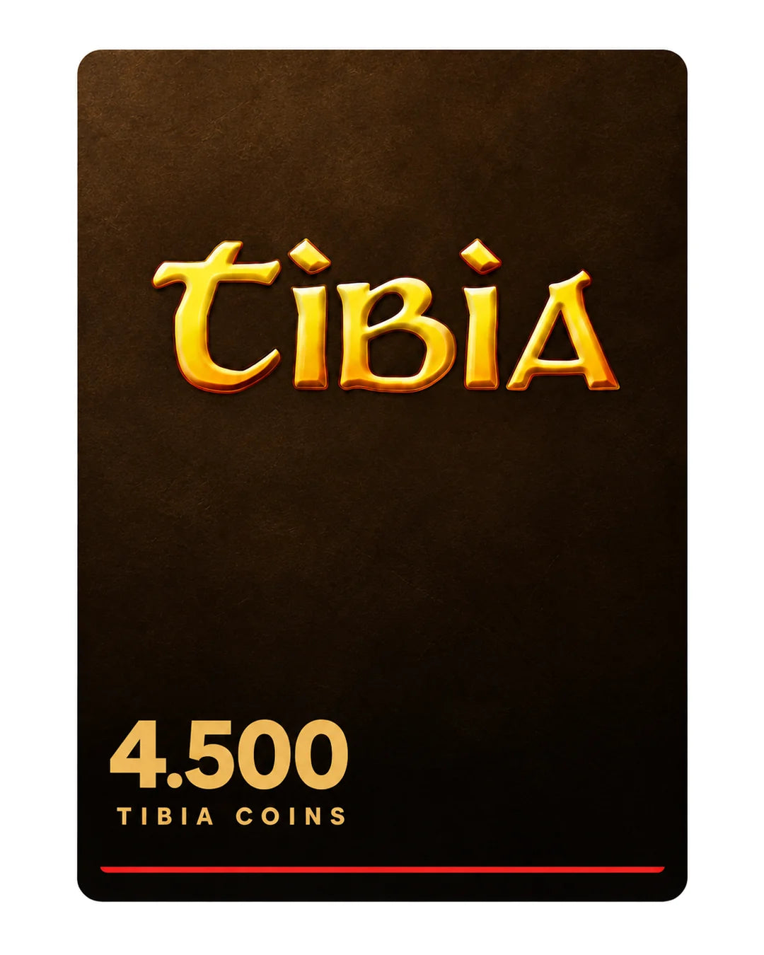 Tibia 4.500 Tibia Coins, código digital en Virtual Games