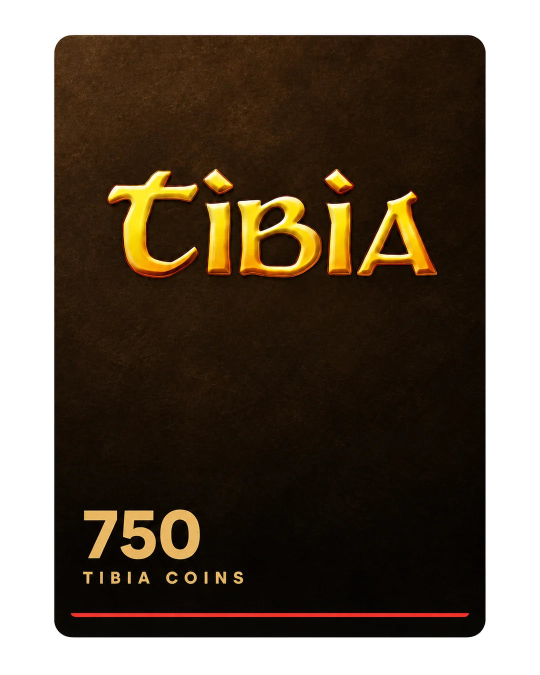 Tibia 750 Tibia Coins, código digital en Virtual Games