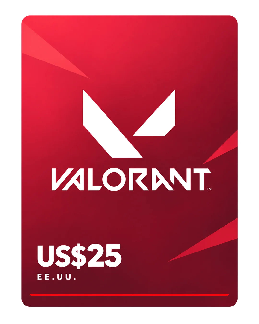 Valorant US$25 (EE.UU.), código digital en Virtual Games