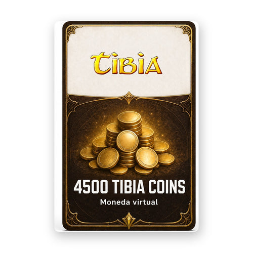 4500 Tibia Coins