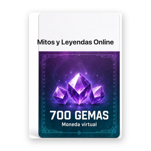 700 Gemas Mitos y Leyendas Online