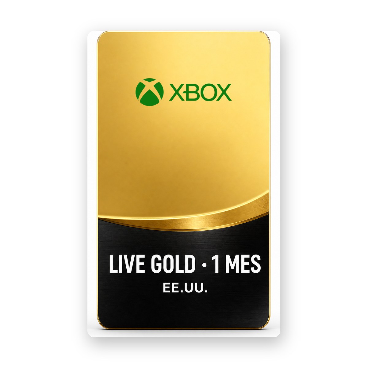 Xbox Live Gold 1 mes (EE.UU.)